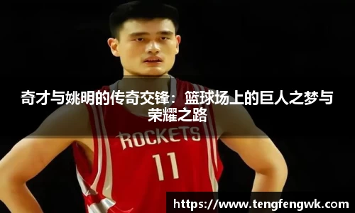 奇才与姚明的传奇交锋：篮球场上的巨人之梦与荣耀之路